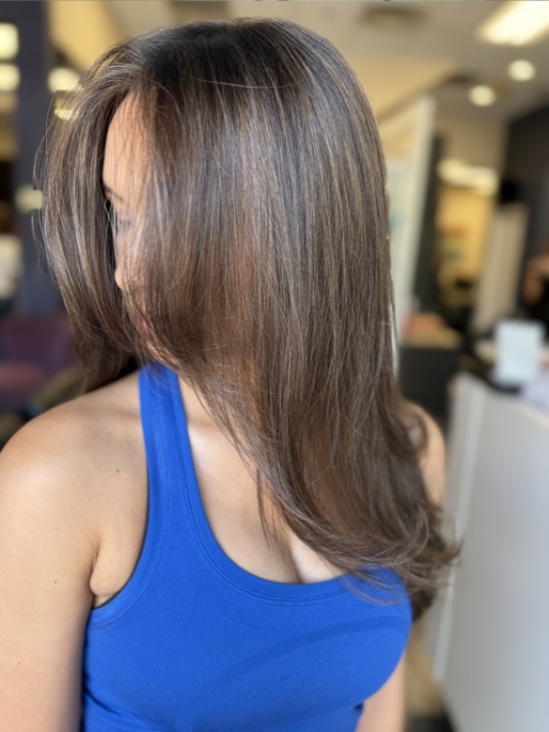 Salon 7 hair color and style