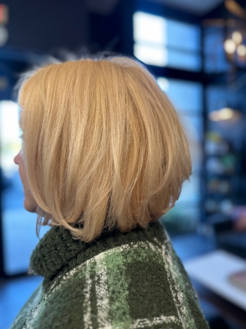 long brown hair style